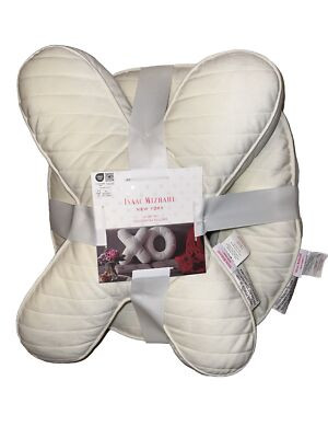 Valentine’s Day Throw Pillow Set Hug and Kiss XO Decorative Throw Isaac Mizrahi | eBay US