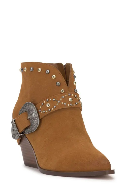 Jessica Simpson Pivvy Bootie in Brown Sugar at Nordstrom, Size 8.5 | Nordstrom