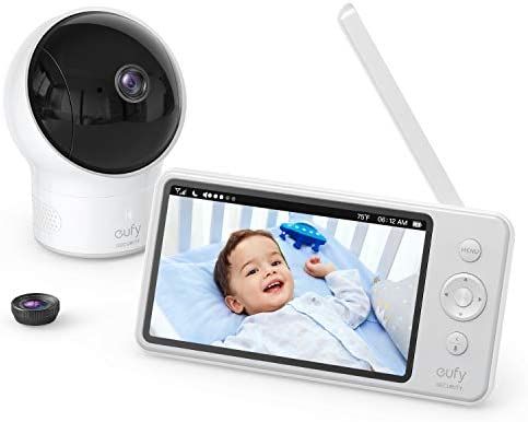 Amazon.com: Video Baby Monitor, eufy Security, Video Baby Monitor with Camera and Audio, 720p HD ... | Amazon (US)