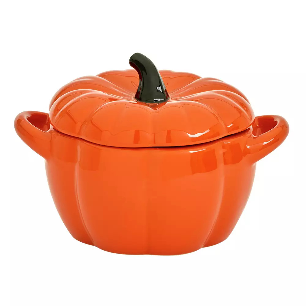 Buy Argos Home 2.1 Litre Stoneware Pumpkin Casserole Dish-Orange | Oven and casserole dishes | Ar... | argos.co.uk