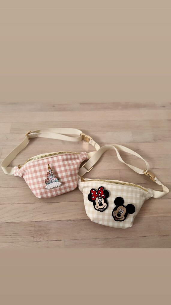 BAG ONLY Gingham Fanny Pack Personalized Gingham Fanny Pack | Etsy | Etsy (US)