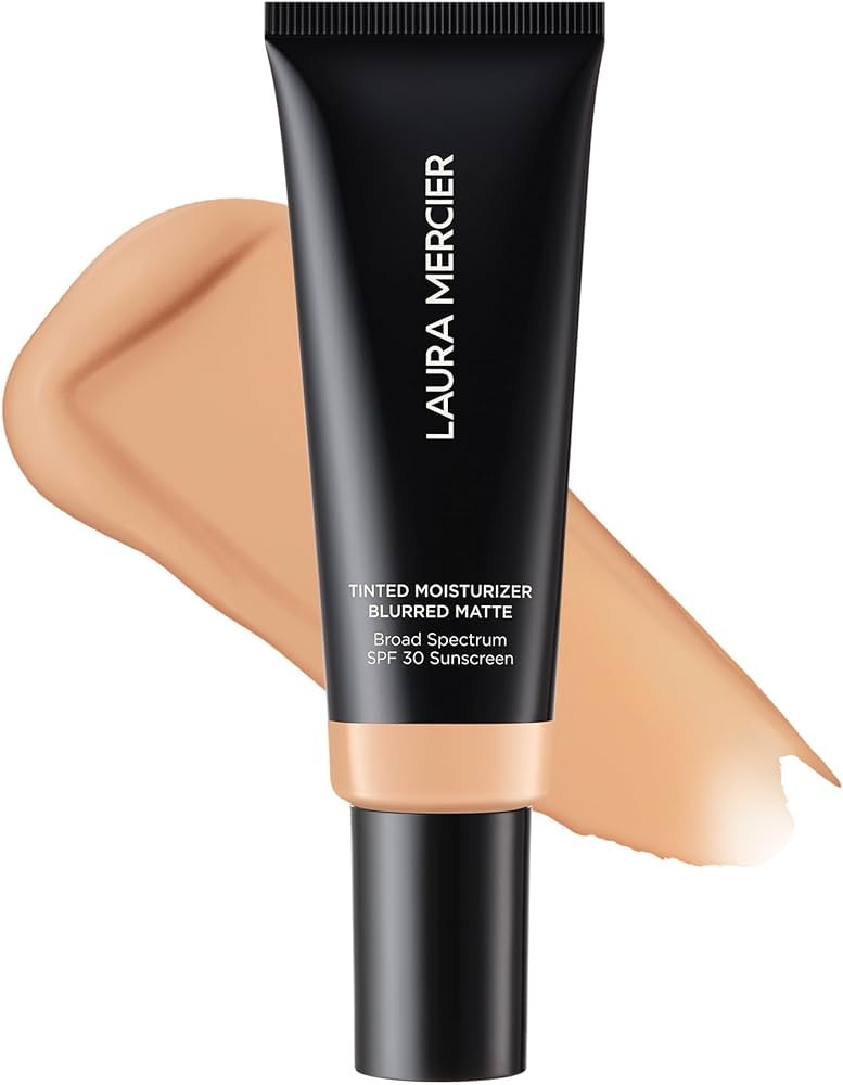 Laura Mercier Tinted Moisturizer Blurred Matte with SPF 30: 24HR+ Shine Control and Blurring, Lon... | Amazon (US)