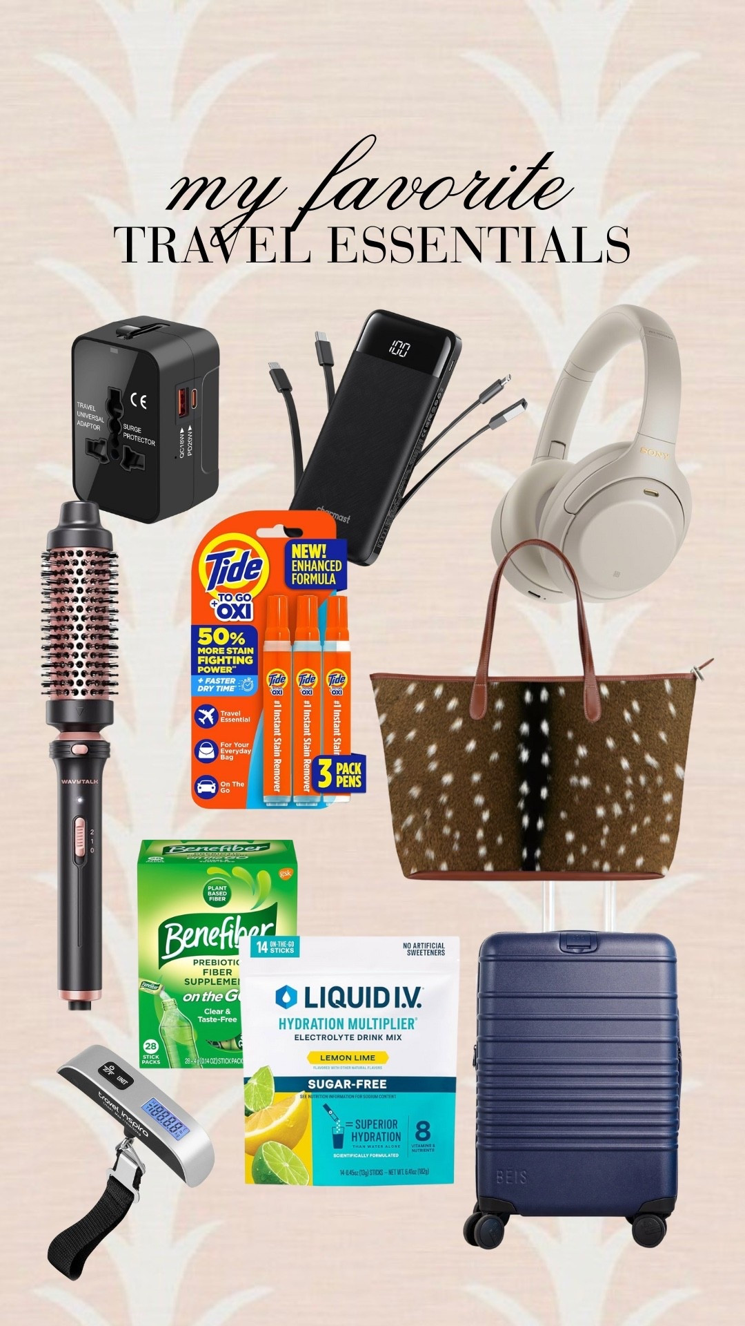 My favorite travel essentials!