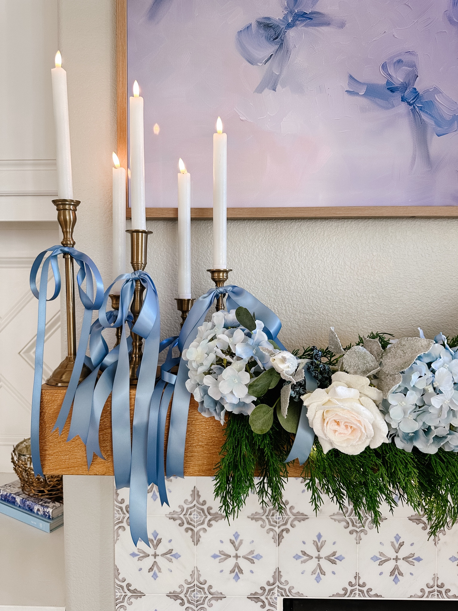 Command hooks and zip ties are your best friend with it comes to decorating for the holidays.

#LTKHome #LTKSeasonal #LTKHoliday