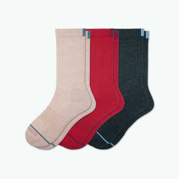 Women's Cashmere Blend Calf Sock 3-Pack | Bombas Socks