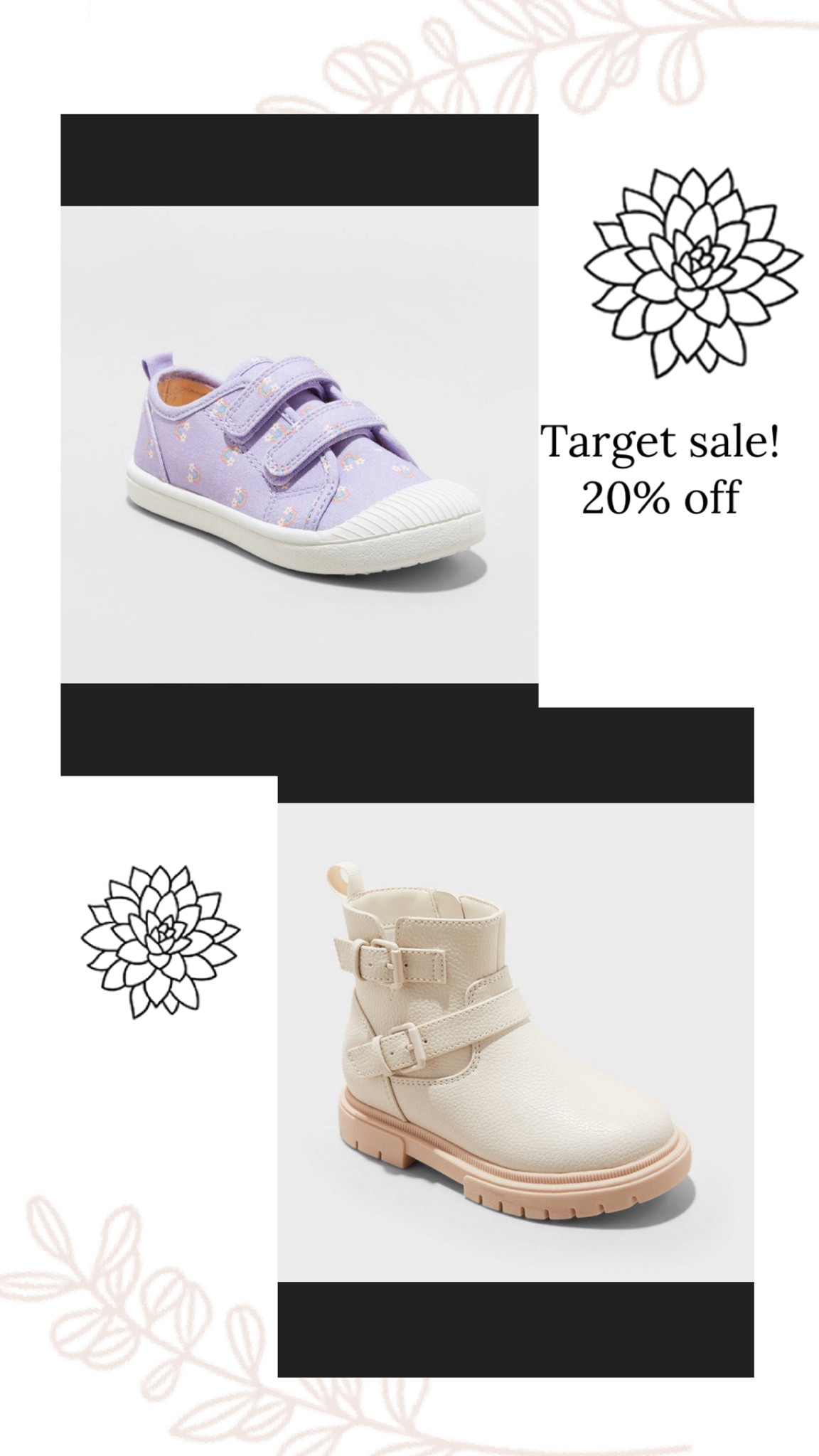 20% off shoes for everyone at Target! Target has so many amazing sales right now. Checkout their clothes, shoes, and other items for great prices! Perfect for back to school outfits. 

#target #targetfind #sale #backtoschool #trend #trending #shoes

#LTKFallSale #LTKBacktoSchool #LTKFindsUnder50