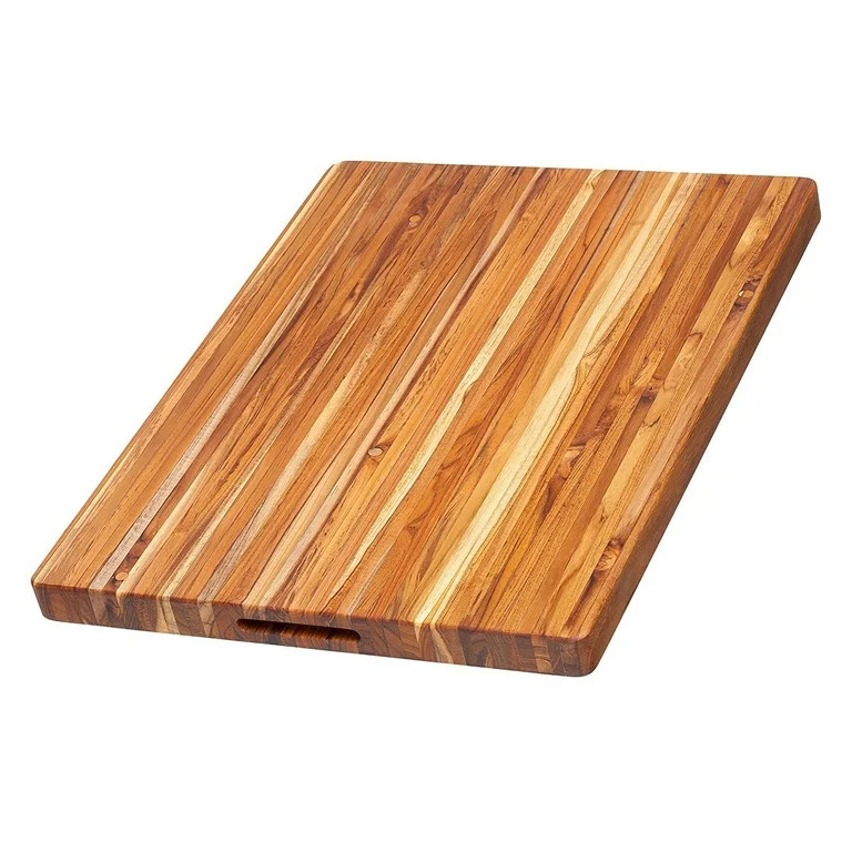 TeakHaus Edge Grain Carving Board w/Hand Grip (Rectangle) | 24" x 18" x 1.5" - Walmart.com | Walmart (US)