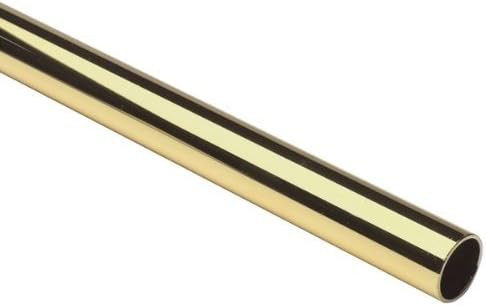 Amazon.com: Lido Designs LB-02-A106/6 Polished Brass Clear Coat 6 FT Closet Rod 1-5/16" OD : Home... | Amazon (US)