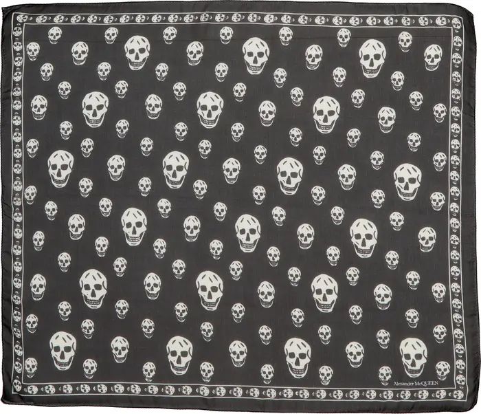 Skull Silk Scarf | Nordstrom