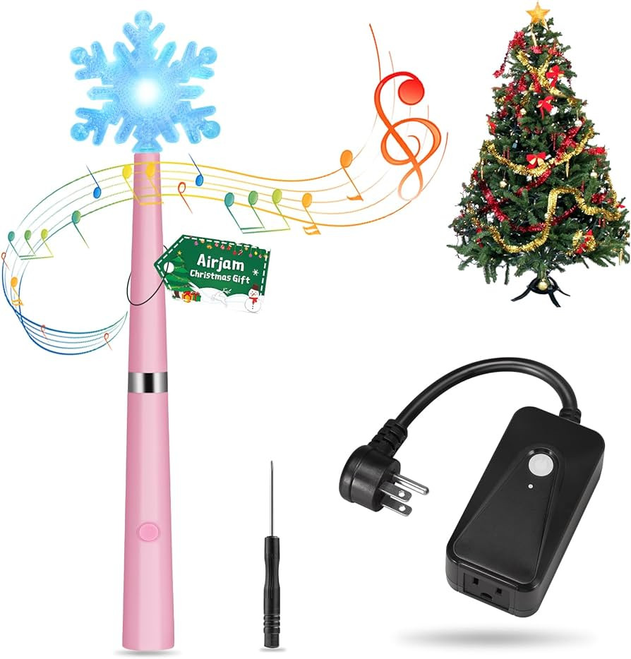 Wireless Remote Control Outlet, Magic Light Wand for Christmas Tree Lights and Home Decoration Li... | Amazon (US)