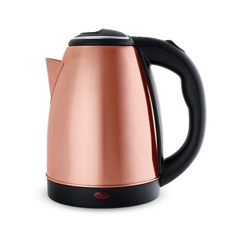 Tea Kettle, Modern Insulated Portable Travel Electric Rose Gold Tea Kettle (Sold by Case, Pack of 2) | Walmart (US)