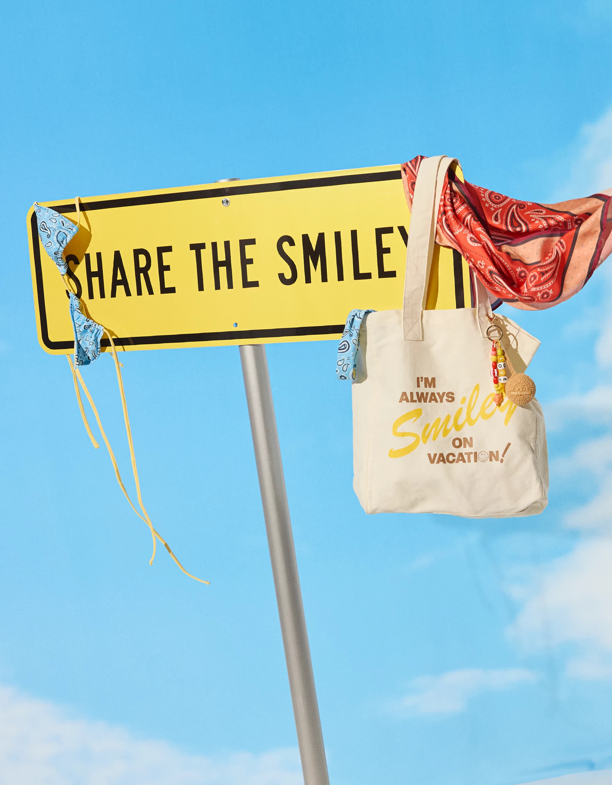 Aerie | Smiley\u00ae Market Tote | Aerie