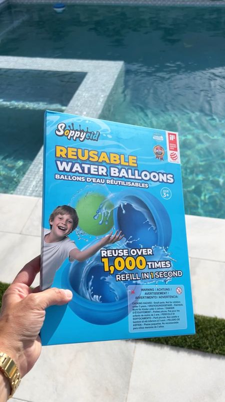 This 12 pack of reusable water balloons is a must! My girls love them and I love that they can use them over and over again. The perfect summer toy! 

#LTKParties #LTKHome #LTKSeasonal