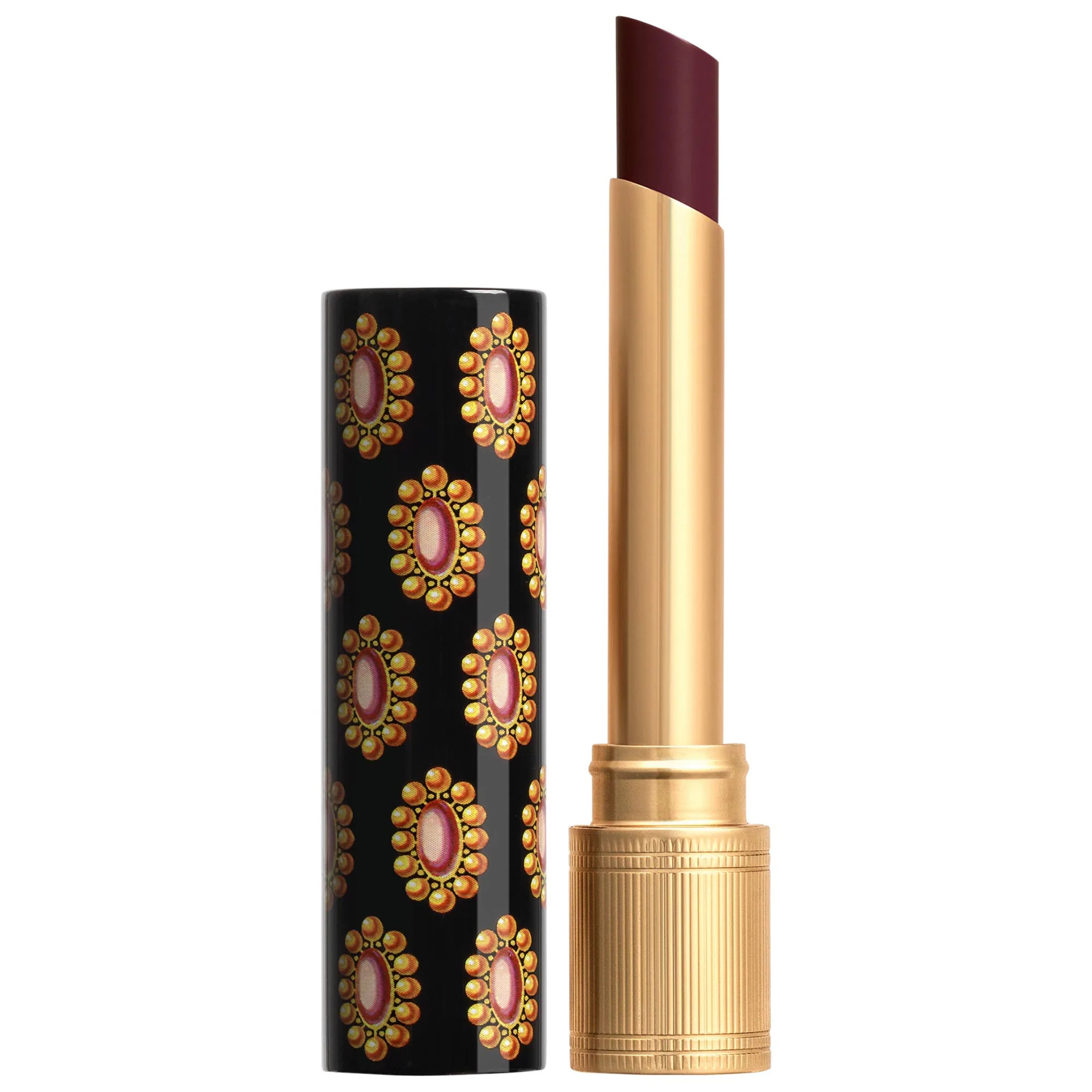 Gucci Glow & Care Shine Lipstick 714 Jody Wild Mauve 0.06 oz/ 1.8 mL | Sephora (US)