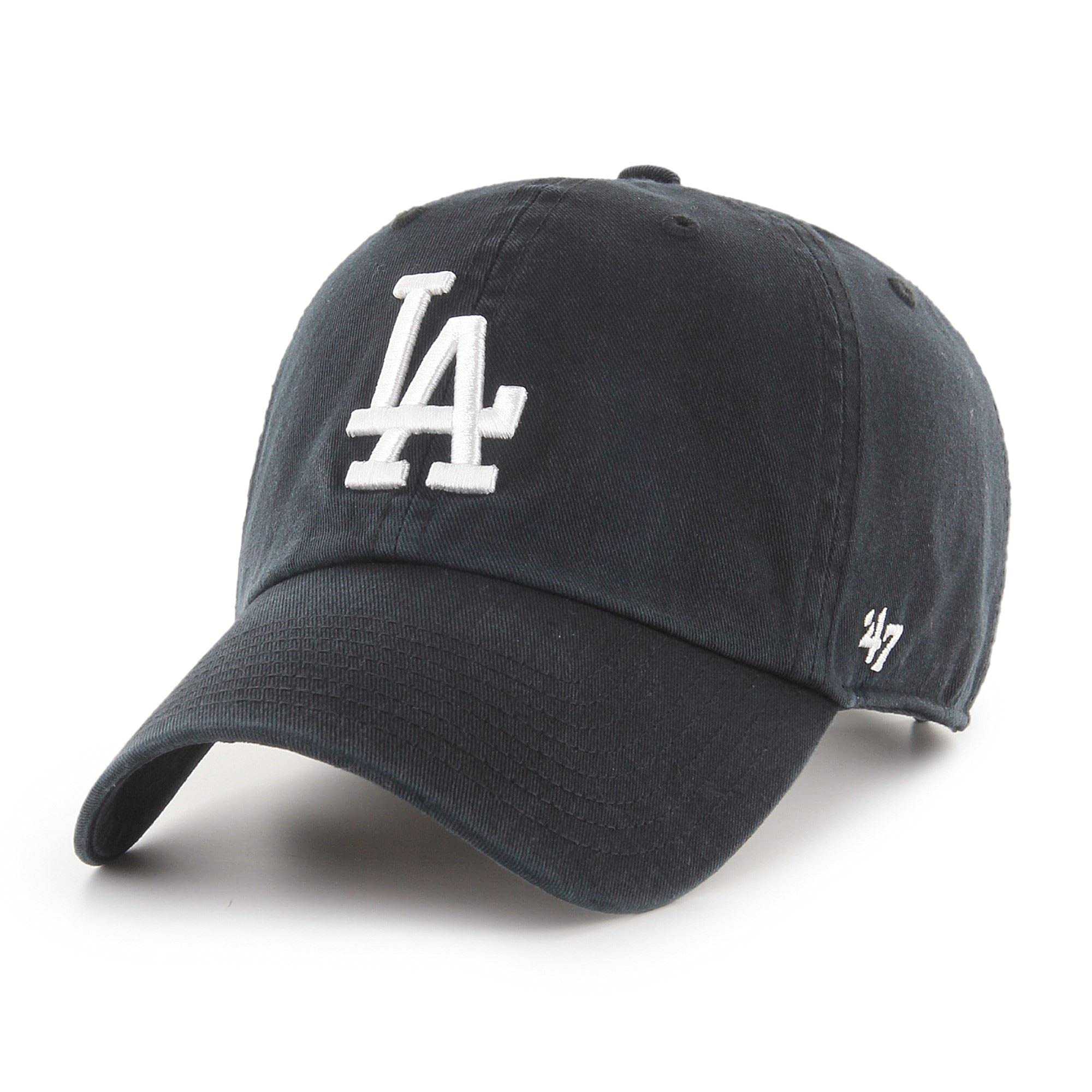 47 Los Angeles Dodgers Black MLB Clean Up Cap - One-Size | Amazon (US)