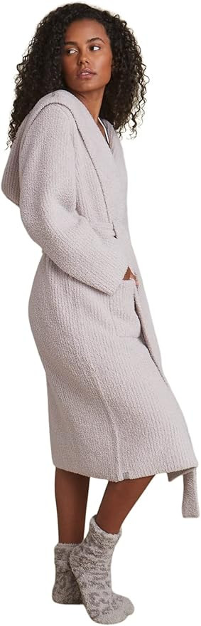 Barefoot Dreams CozyChic Ribbed Hooded Robe | Amazon (US)