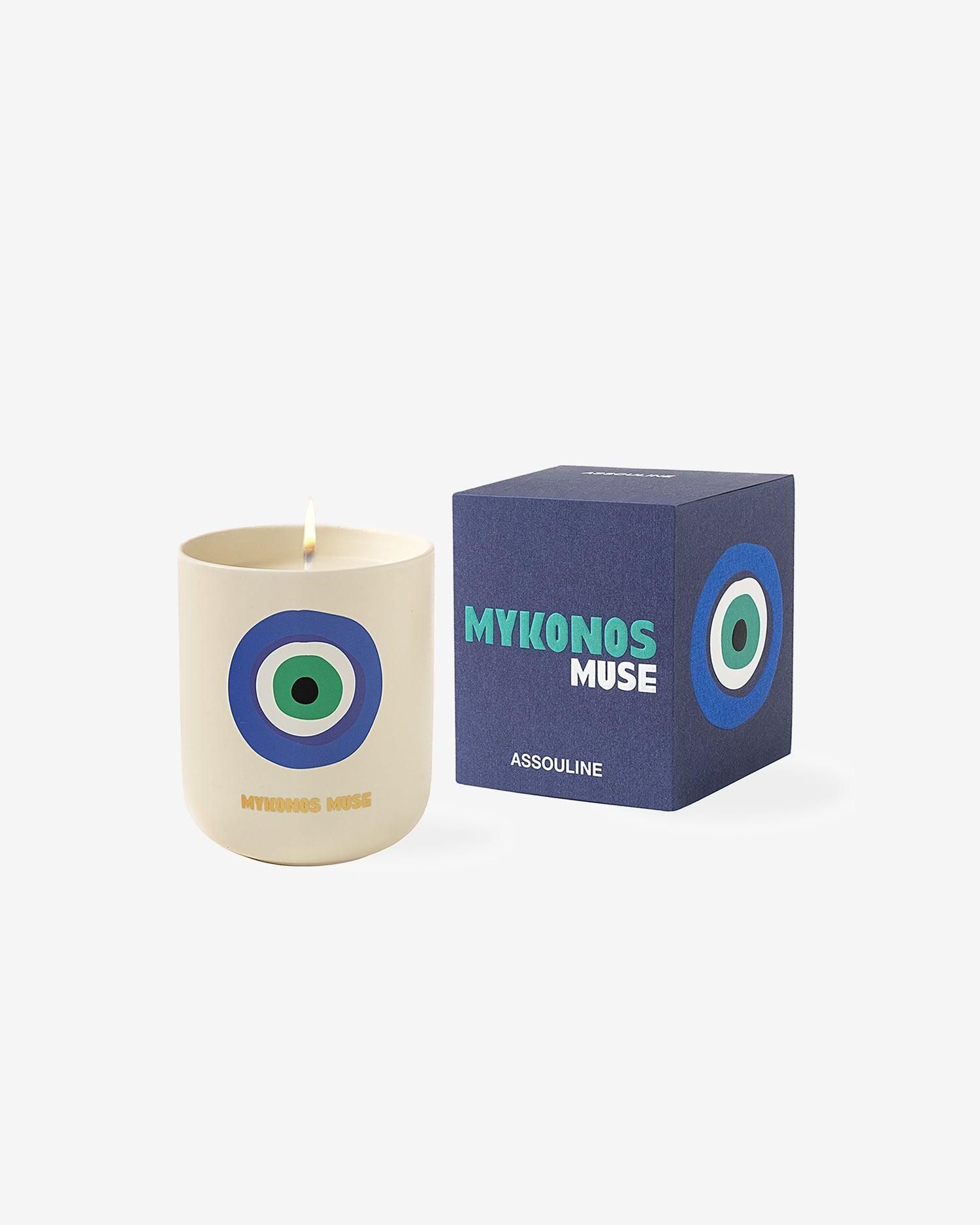 Mykonos Muse Travel From Home Candle | Assouline | Assouline