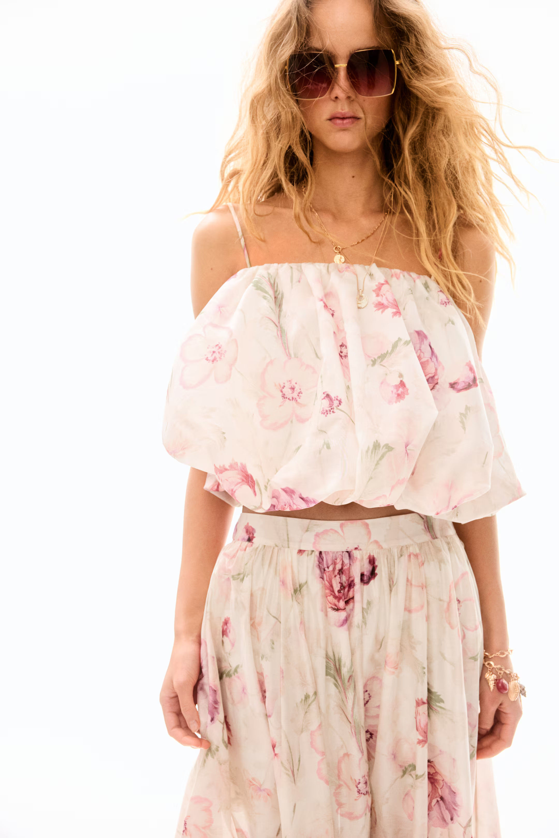 Bubble-Hem Camisole Top | H&M (US + CA)