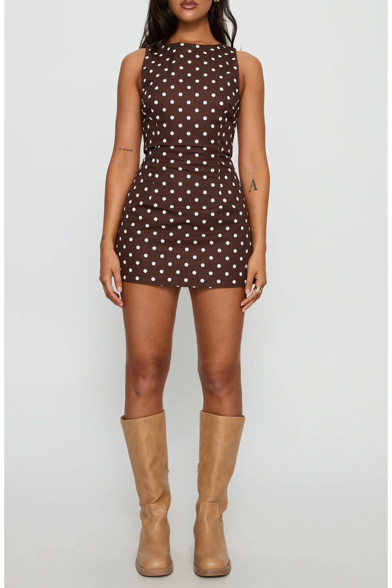 Yumiko Polka Dot Sleeveless Skirted Romper (Women) | Nordstrom | Nordstrom