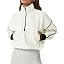 QINSEN Women's Half Zip Fleece Short Pullover Sweatshirt Winter Long Sleeve Cozy Sherpa Sweater T... | Amazon (US)
