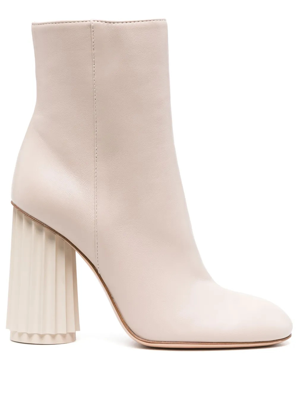 AGL Botas Con Tacón De 110mm y Puntera Redonda - Farfetch | Farfetch Global
