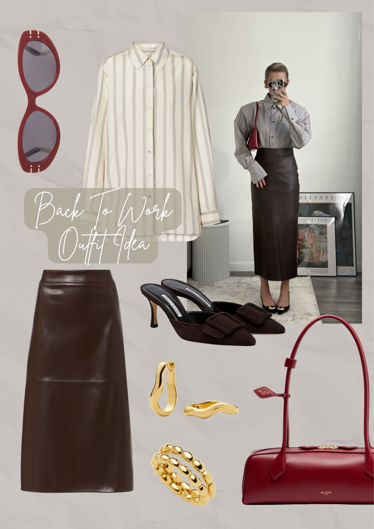 Back to work outfit idea✨

#LTKSeasonal #LTKgrwm #LTKootd