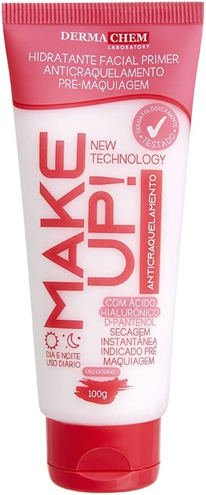 Hidratante Facial Primer Anti Craquelamento Dermachem, Dermachem | Amazon (BR)