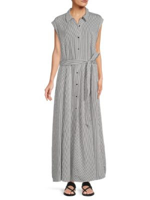 Belted Stripe Shirt Dress | Saks Fifth Avenue OFF 5TH