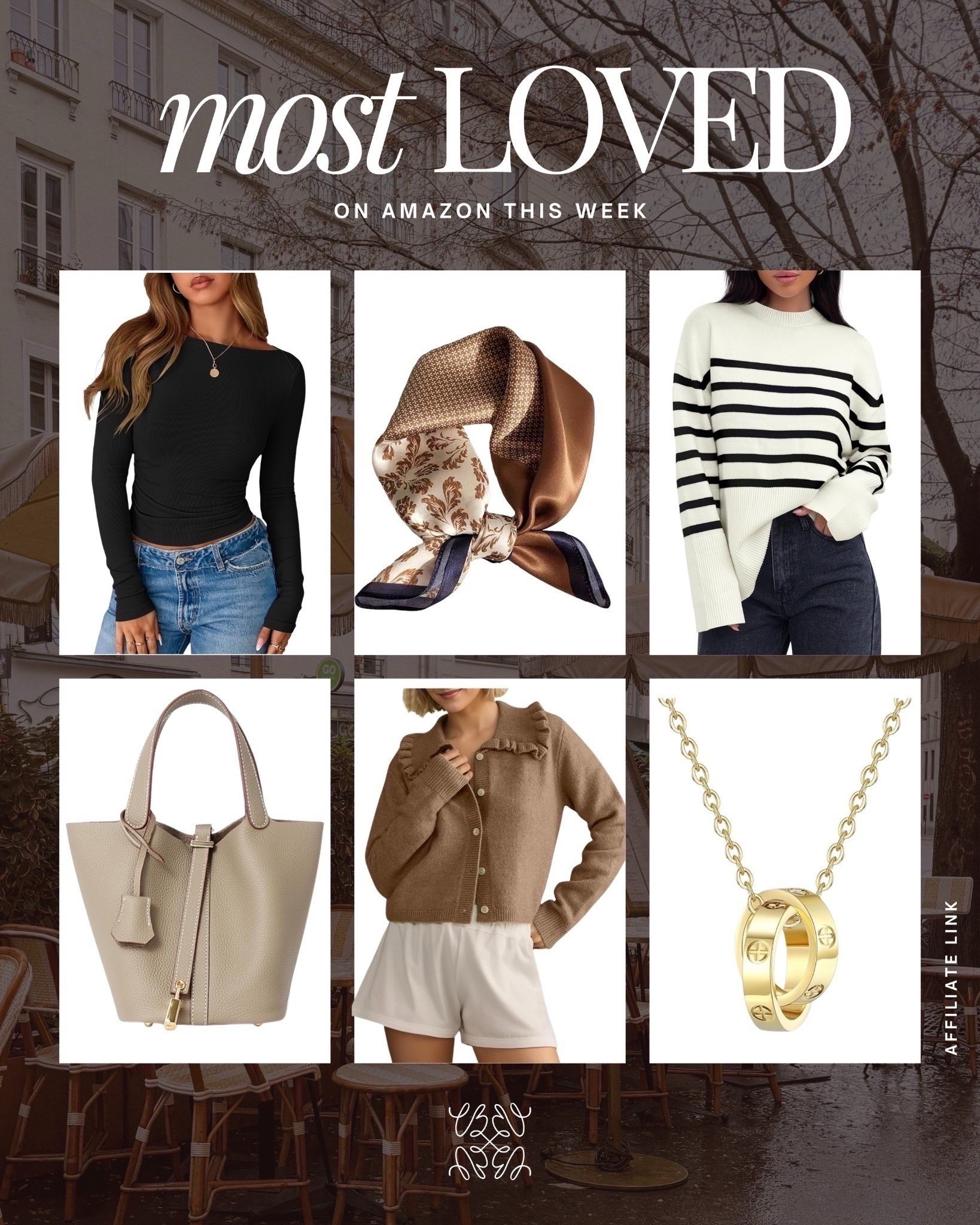 Your favorites this week 🤍 The Amazon pieces everyone clicked on the most — classic knits, timeless gold details, and chic everyday staples you can style a hundred different ways. These are the bestsellers for a reason.

#AmazonFashion #LTKMostLoved #LTKFinds #AmazonFinds #FallStyle #NeutralWardrobe #AffordableStyle #LTKFallStyle #LTKWishlist#LTKStyleTip#LTKCyberWeek

#LTKFindsUnder100 #LTKSeasonal #LTKFindsUnder50