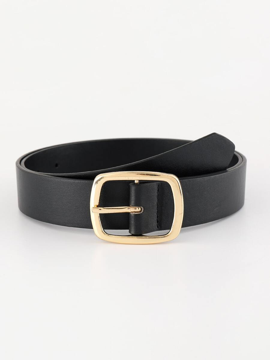 1pc Women Rectangle Buckle Belt | SHEIN