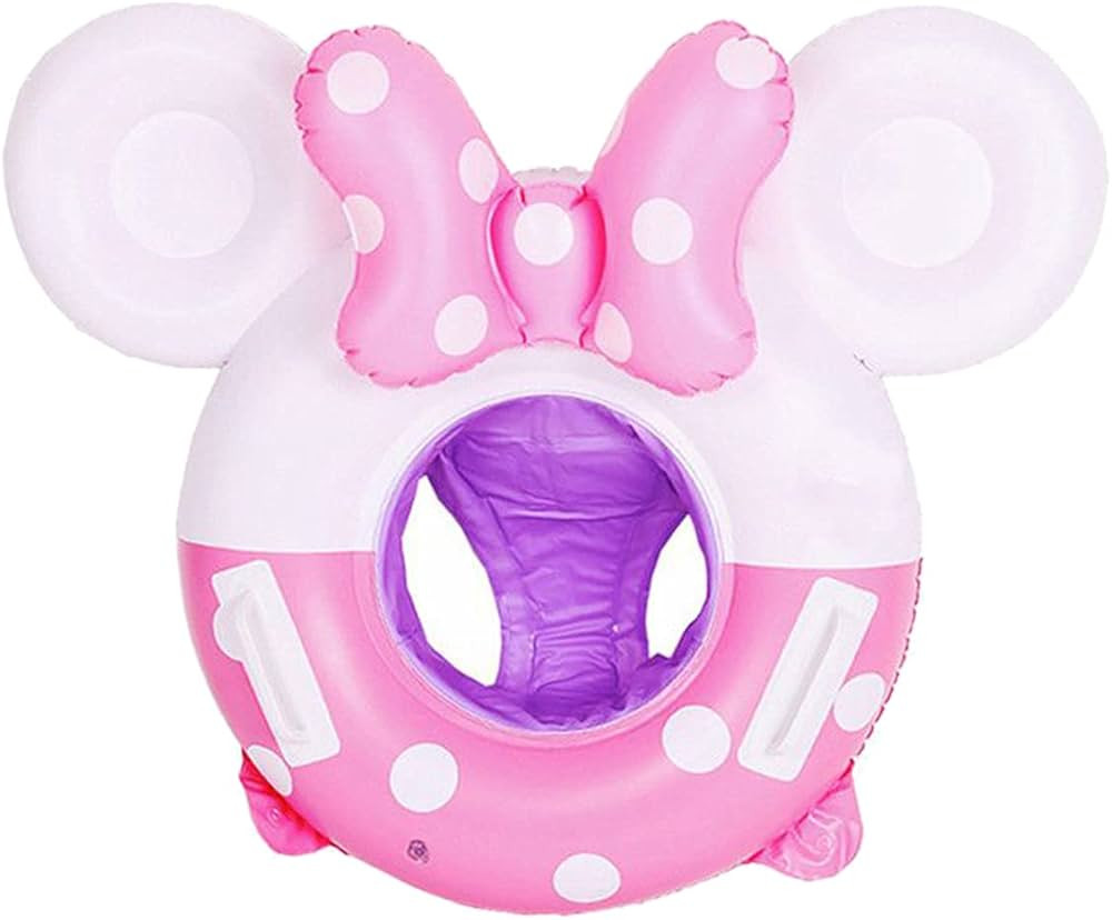 MC TTL Swimming Float Minnie Mouse Cartoon Kids Baby Swimming Ring Inflatable Pool Floating Round Po | Amazon (US)