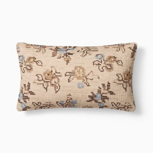 Cool Florals Pillow Cover & Throw Set | West Elm (US)