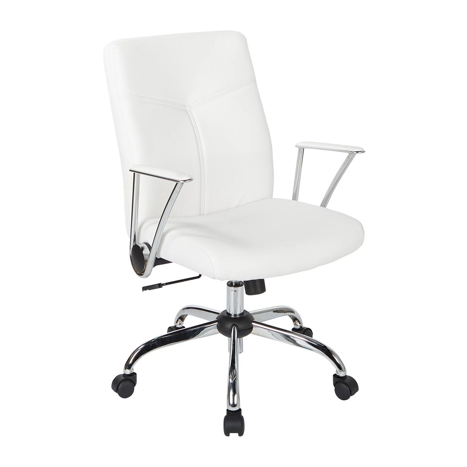 OSP Home Furnishings Faux Leather Office Chair, White | Kohl's