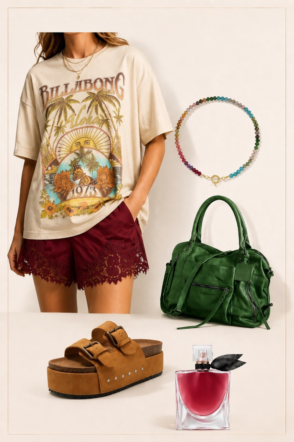 I’m seeing these silk shorts and beaded necklaces everywhere!

#LTKootd #LTKOver40