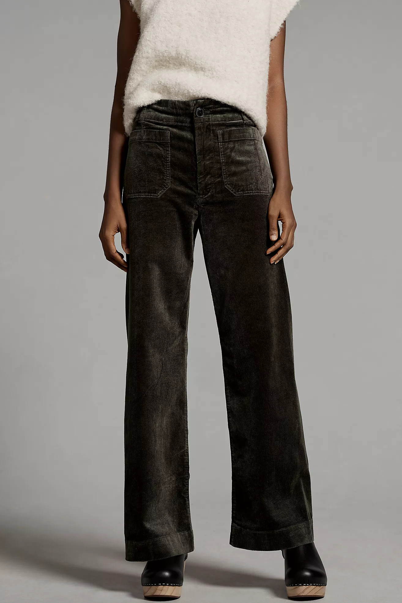 The Colette Full-Length Wide-Leg Pants by Maeve: Corduroy Edition | Anthropologie (US)