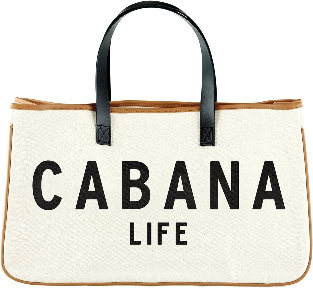Creative Brands Hold Everything Tote Bag, 20" x 11", Cabana Life | Amazon (US)