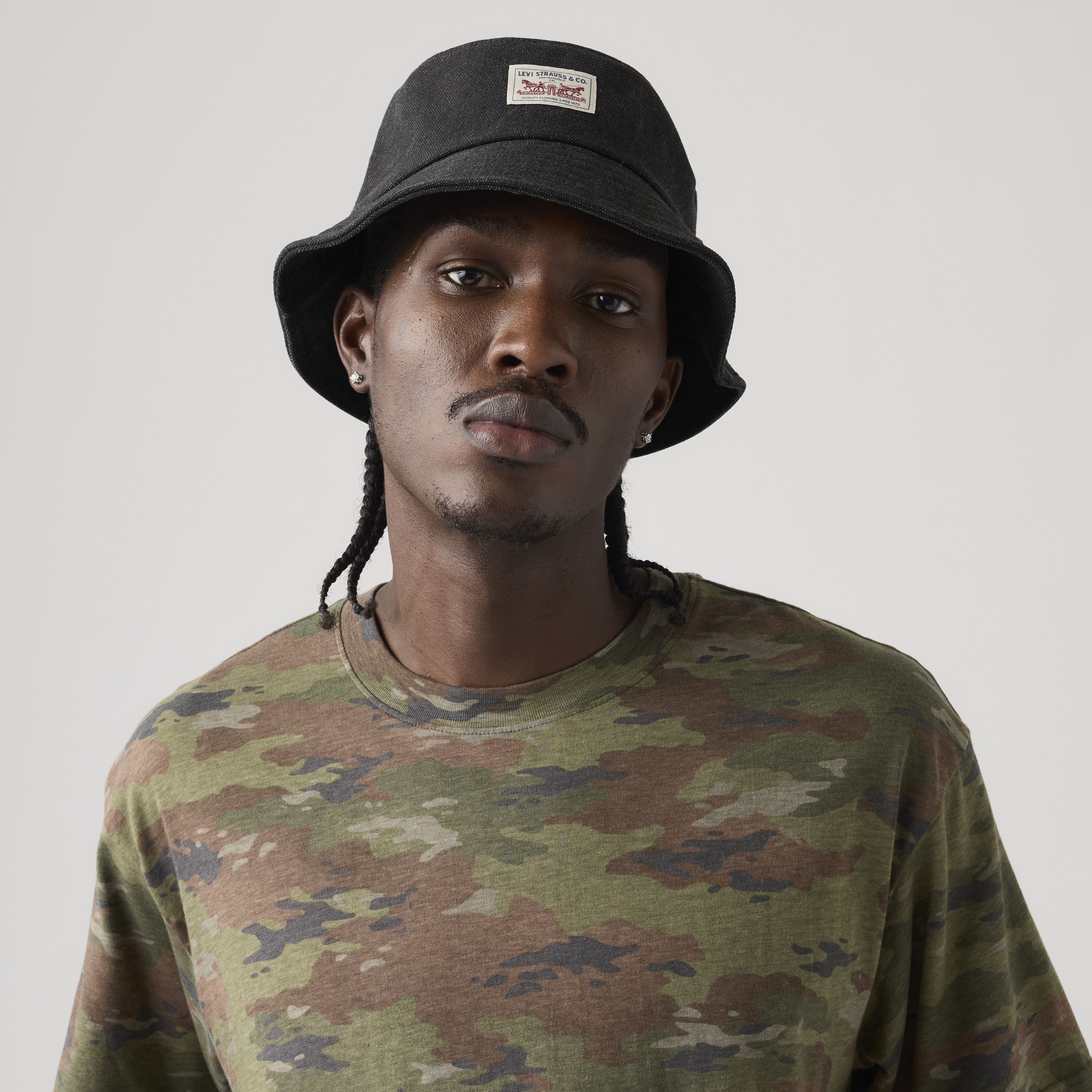 Levi's Strauss Bucket Hat - Men's - M - Black | Levi's UK