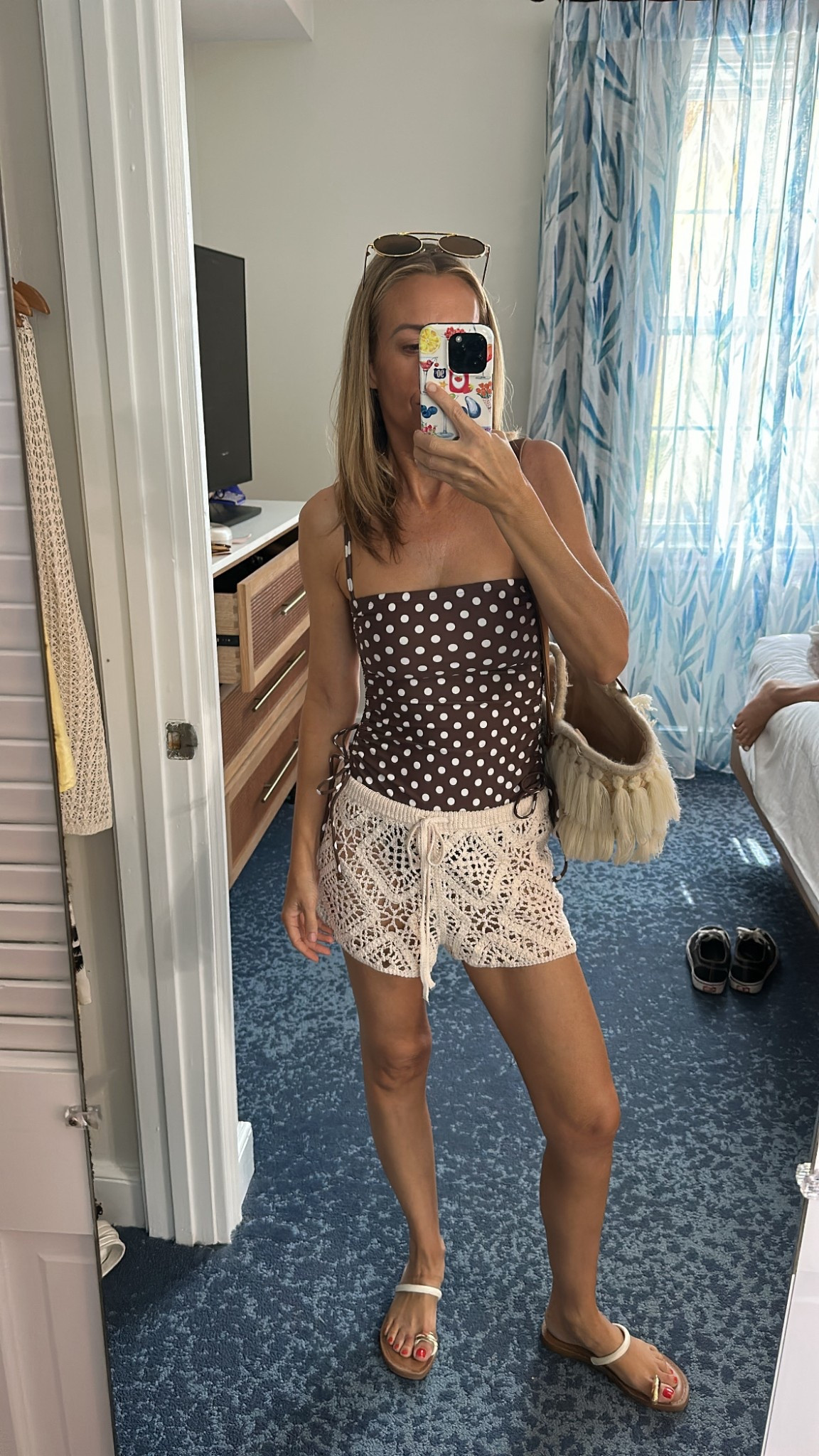 Target polka dot swimsuit size xs
Crochet shorts size xs


#LTKSaleAlert #LTKFindsUnder50 #LTKSwim