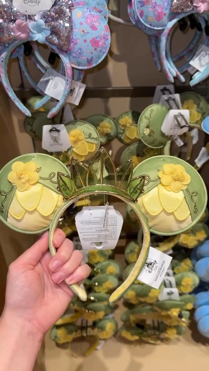 new tiana ears have arrived in Disney world! #tiana #disneyworld