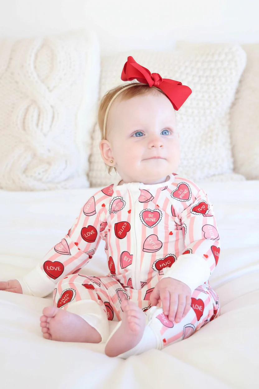 Sweet Like Candy Convertible Zip Romper | Pink | Caden Lane