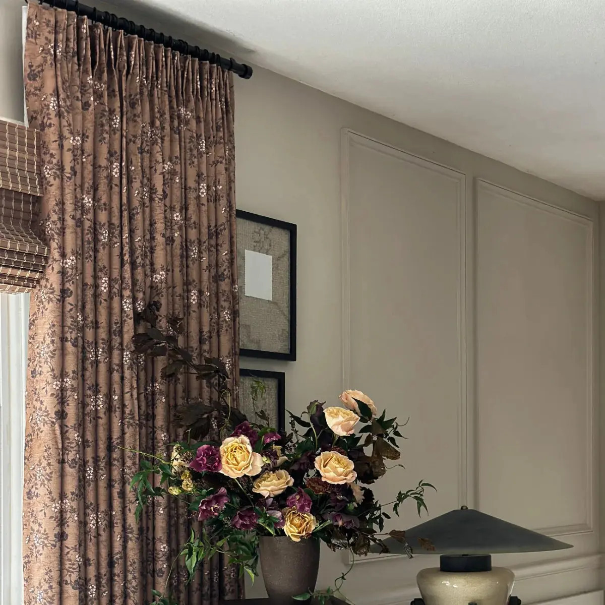 Sara Le Print Linen Drapery Pleated | TWOPAGES