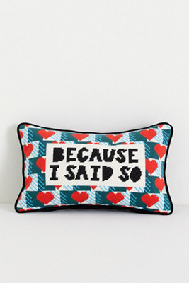 Furbish Studio Petite Needlepoint Pillow | Anthropologie (US)