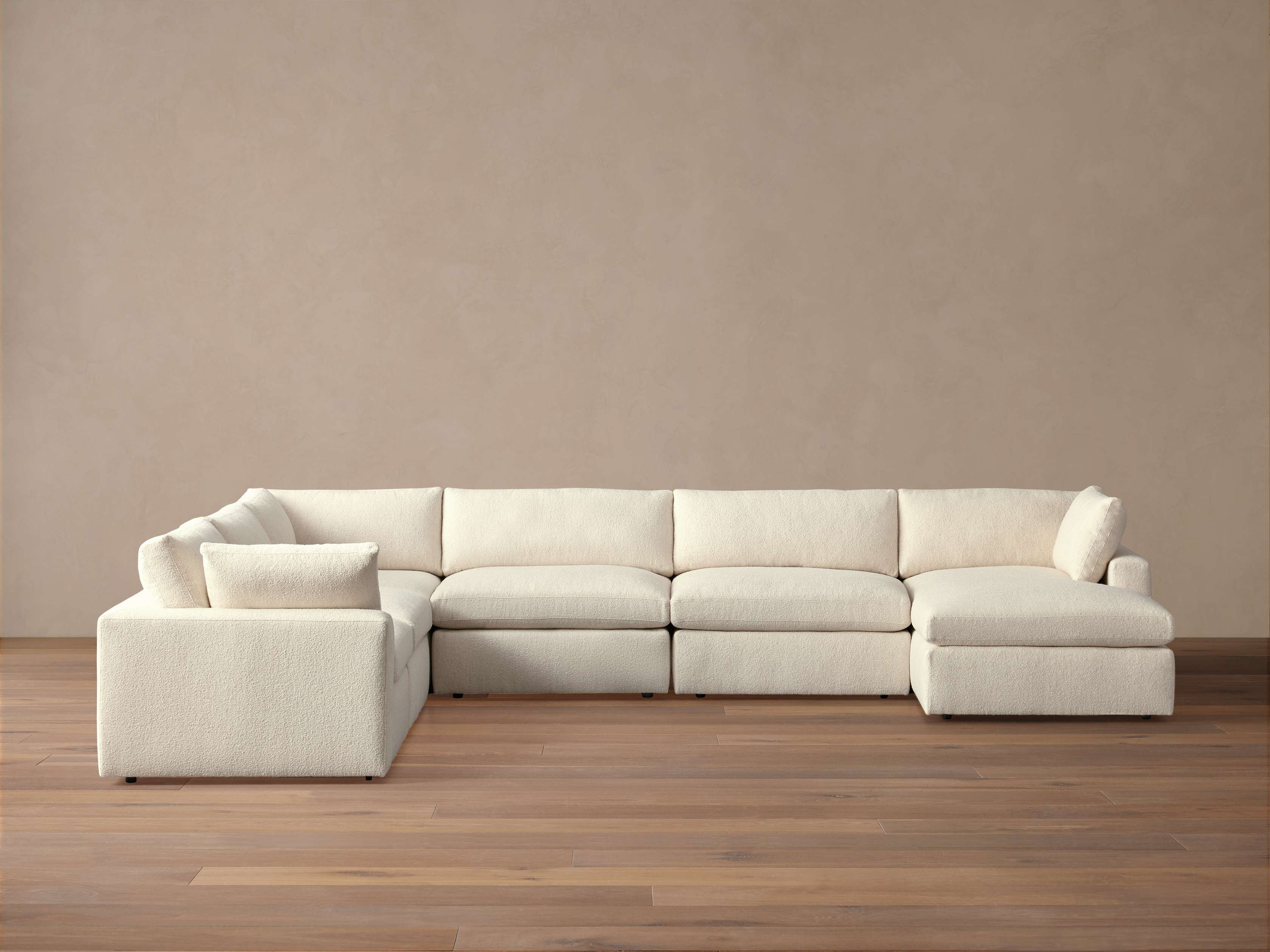 Beale Six-Piece Chaise Sectional | Arhaus