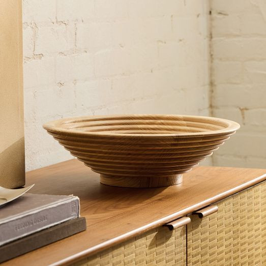 Peyton Wood Decorative Bowl | West Elm (US)