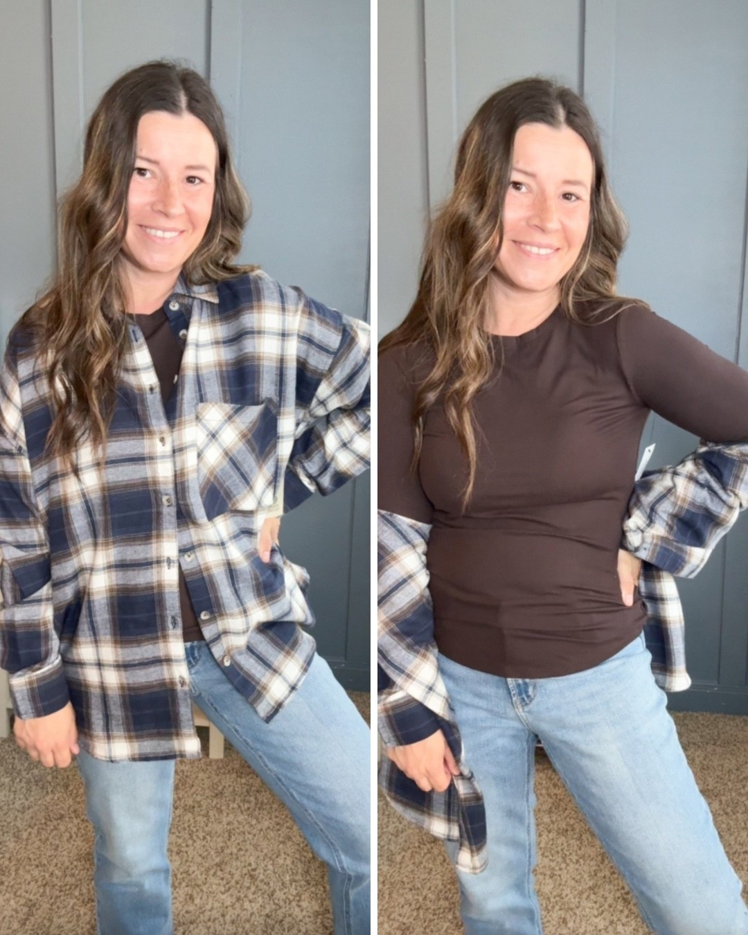 Love this cozy flannel and layering tees!

Walmart finds
Walmart outfits

#LTKOver40 #LTKPetite #LTKFindsUnder50