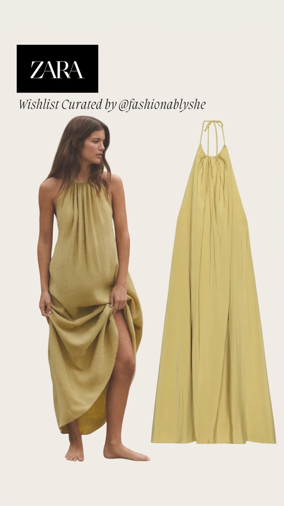 Zara linen dress

#LTKootd #LTKmomlife #LTKOver40