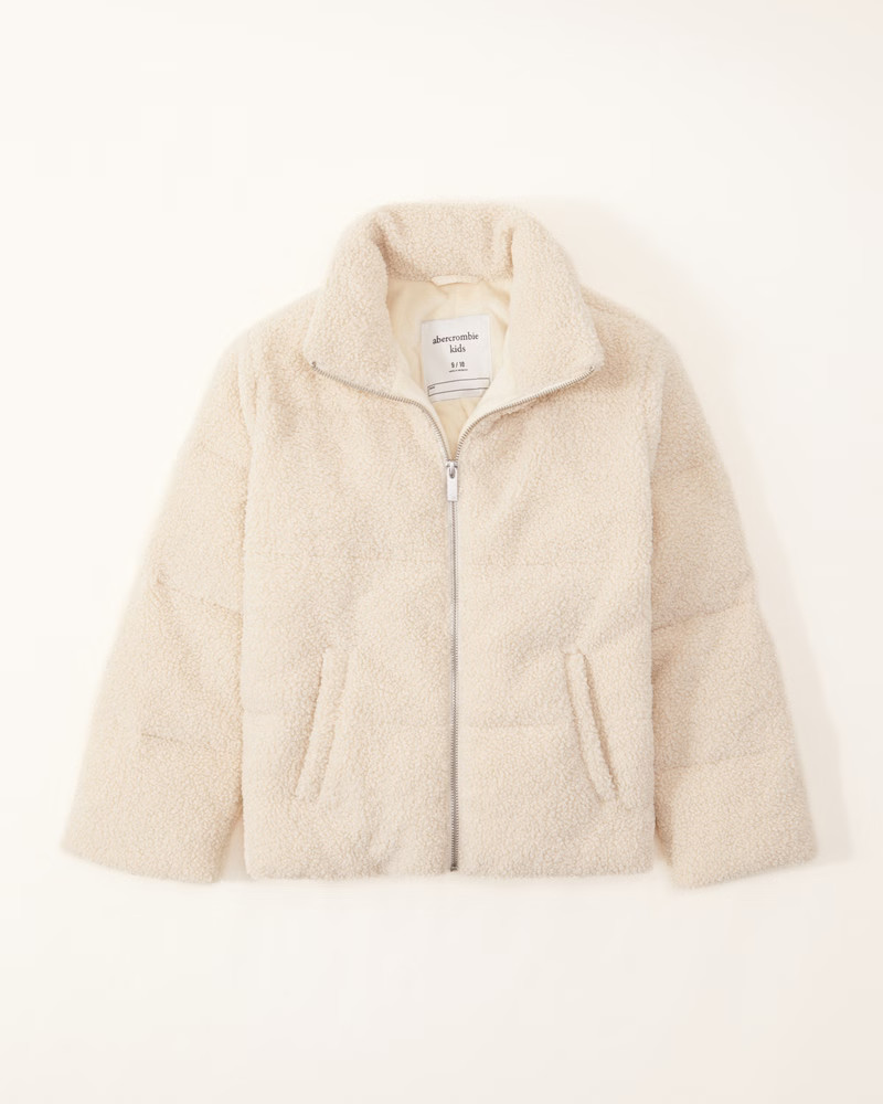 sherpa puffer | Abercrombie & Fitch (US)