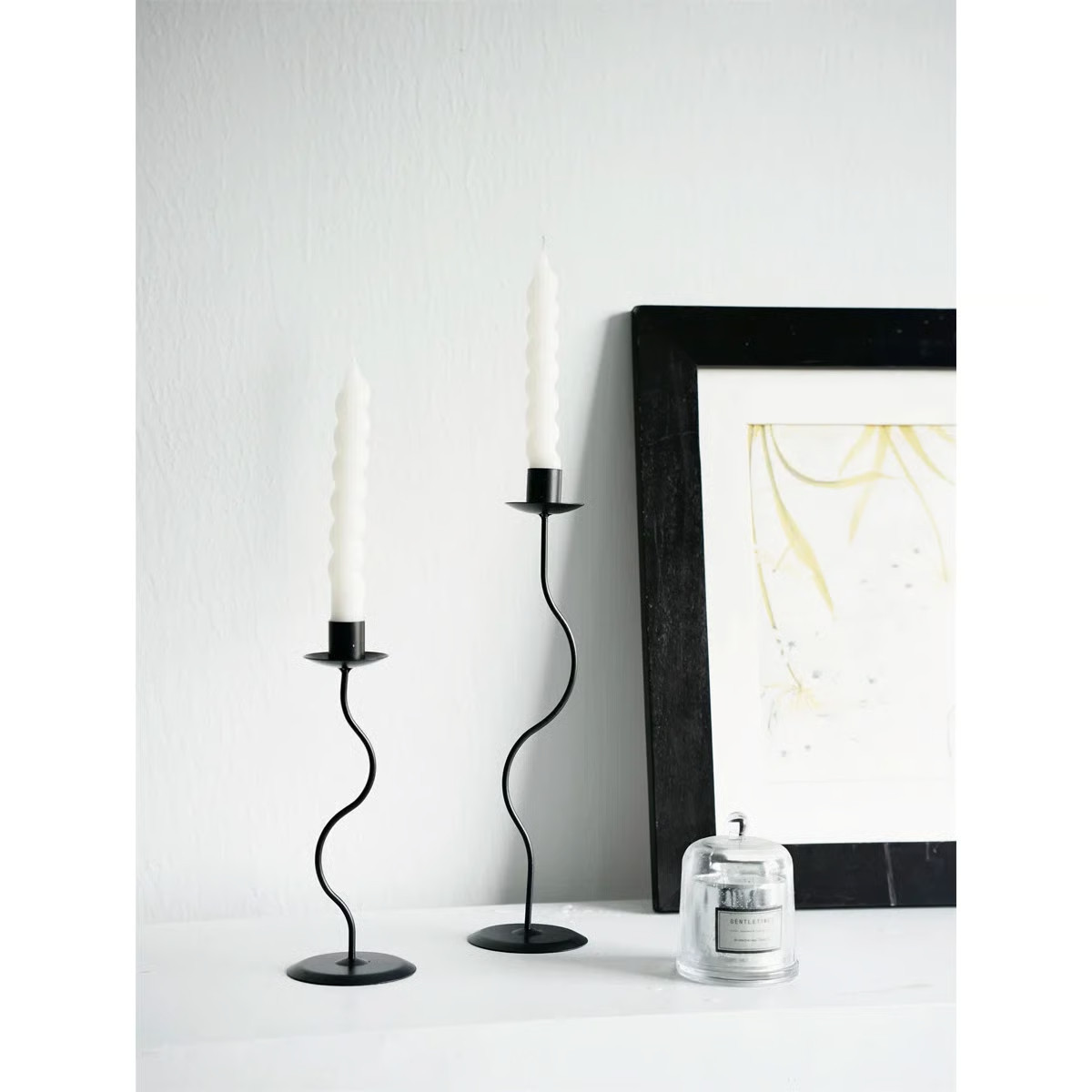 13.58'' H Metal Tabletop Candlestick | Wayfair North America