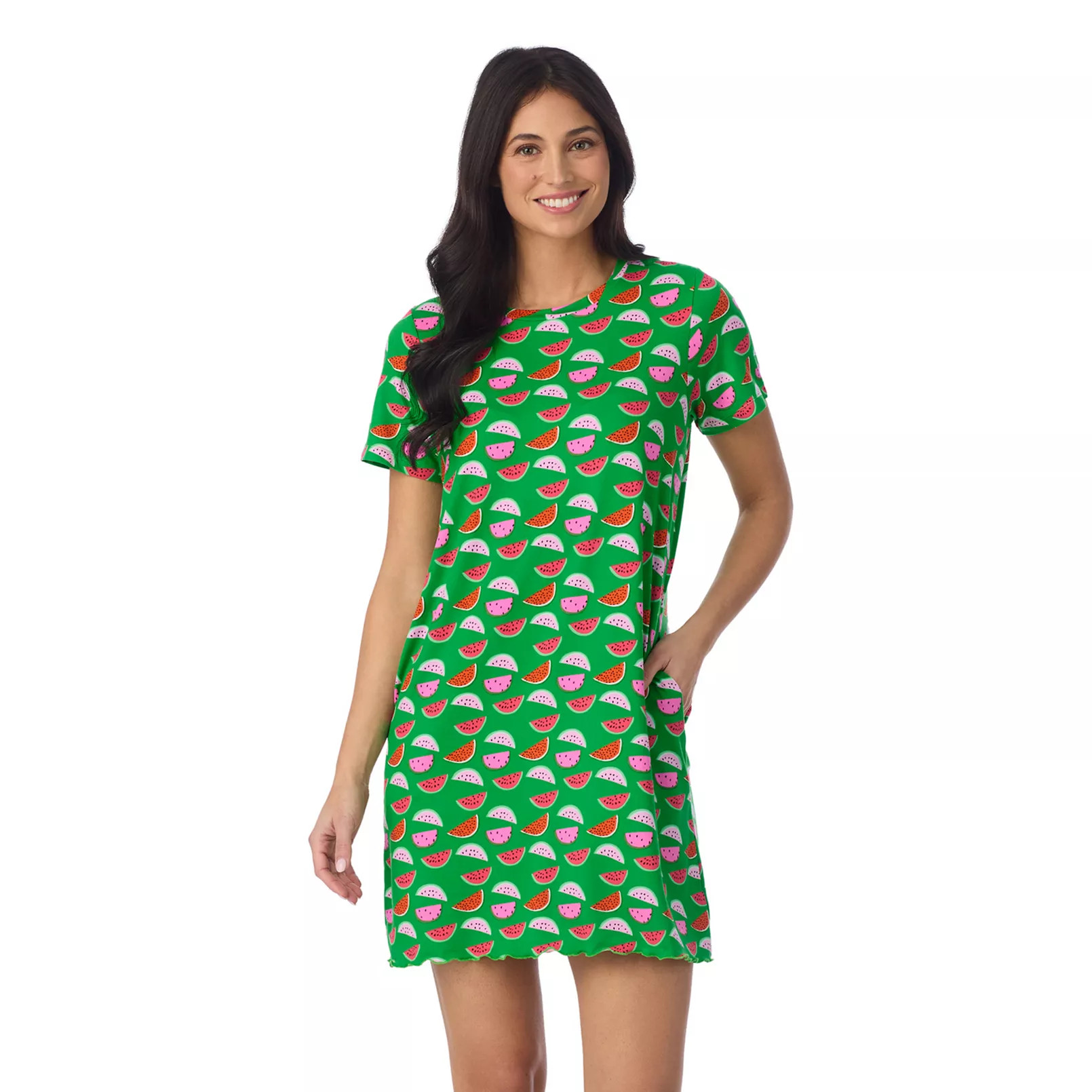 Women's Beauty Sleep Social Cozy Short Sleeve Sleepshirt | Kohl's
