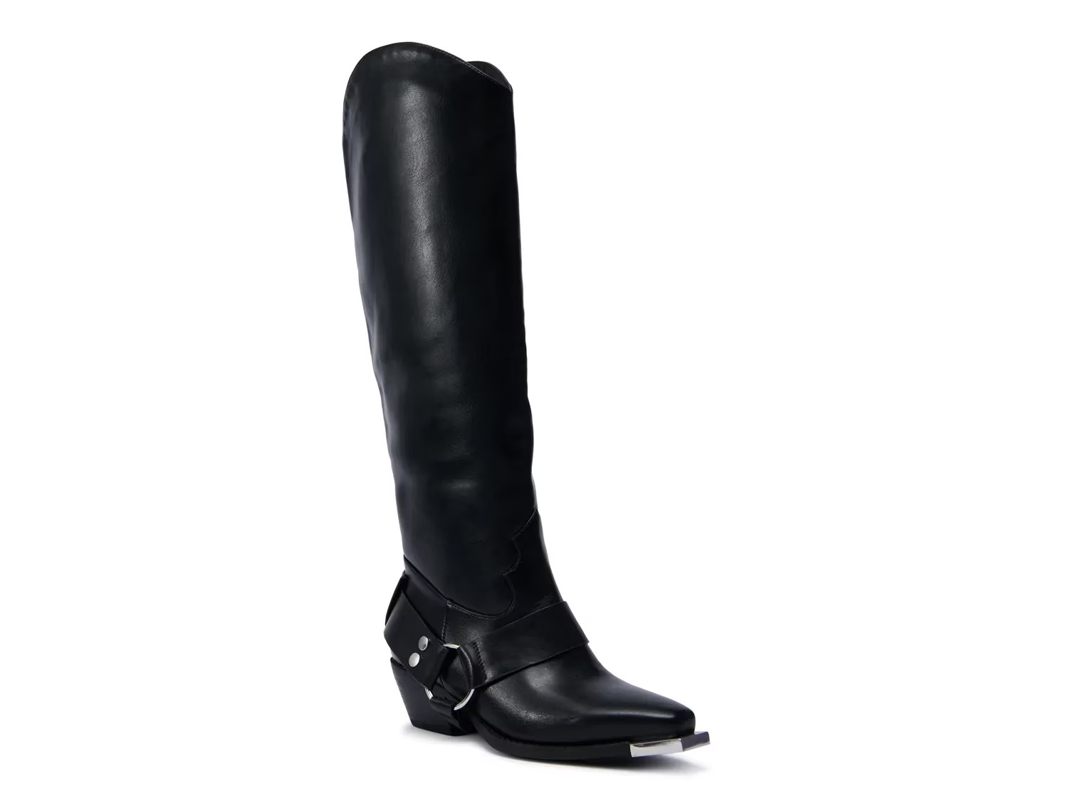 Azalea Wang Lincoln Park Western Boot | Women's | Black | Size 8 | Boots | Moto | DSW